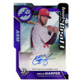 Bryce Harper 2017 Bowman Platinum Autographed Card /7
