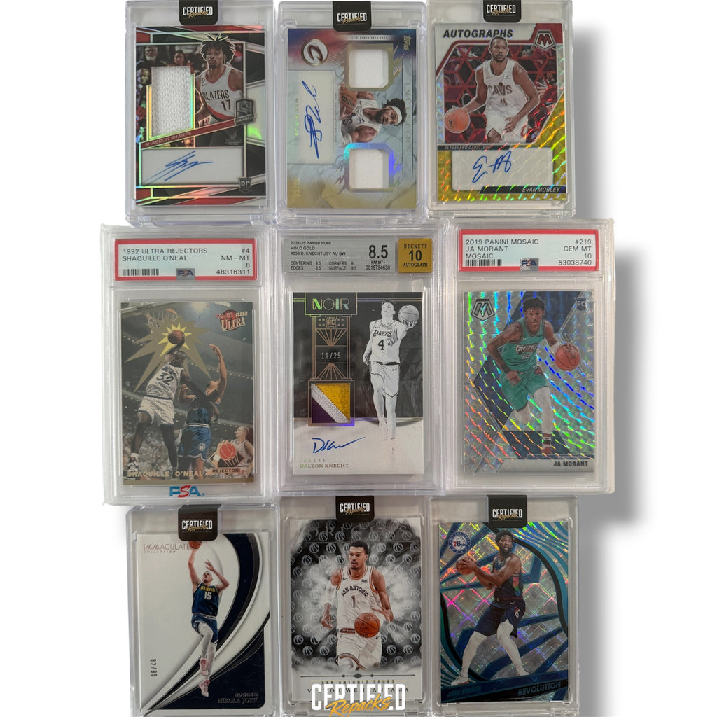 Certified Repacks - Debut Basketball Edition