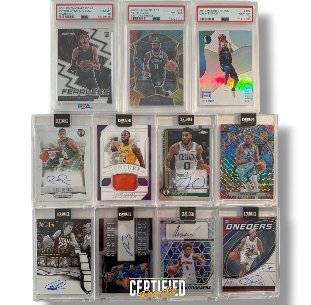 Certified Repacks - Debut Basketball Edition