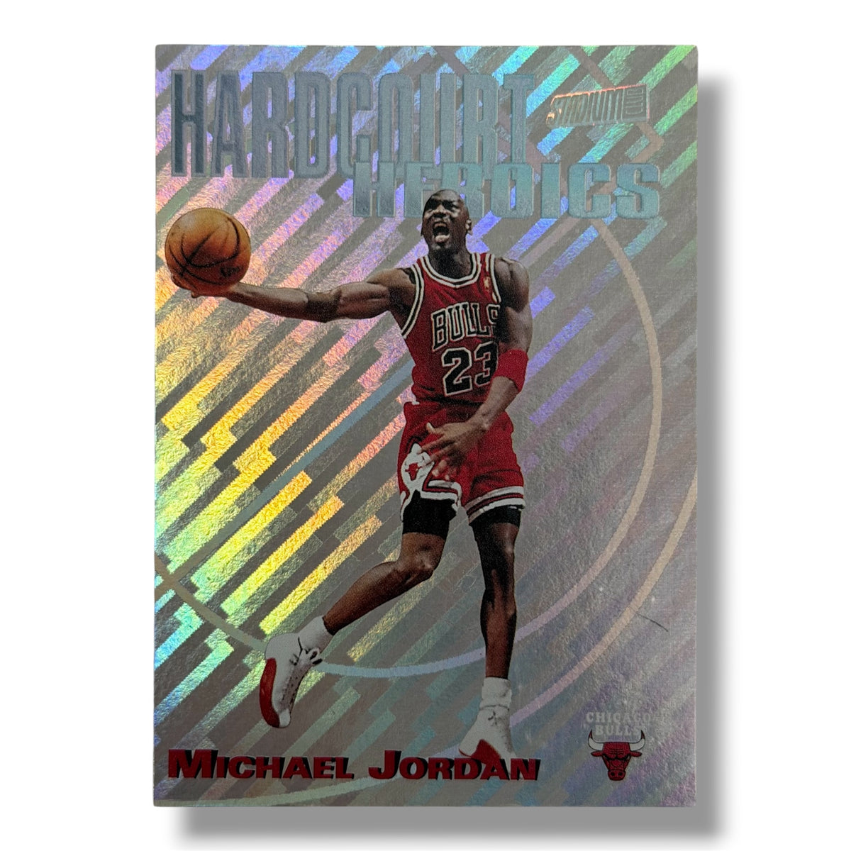 Michael Jordan Topps 1997-98 Stadium Club Hardcourt Heroics Card