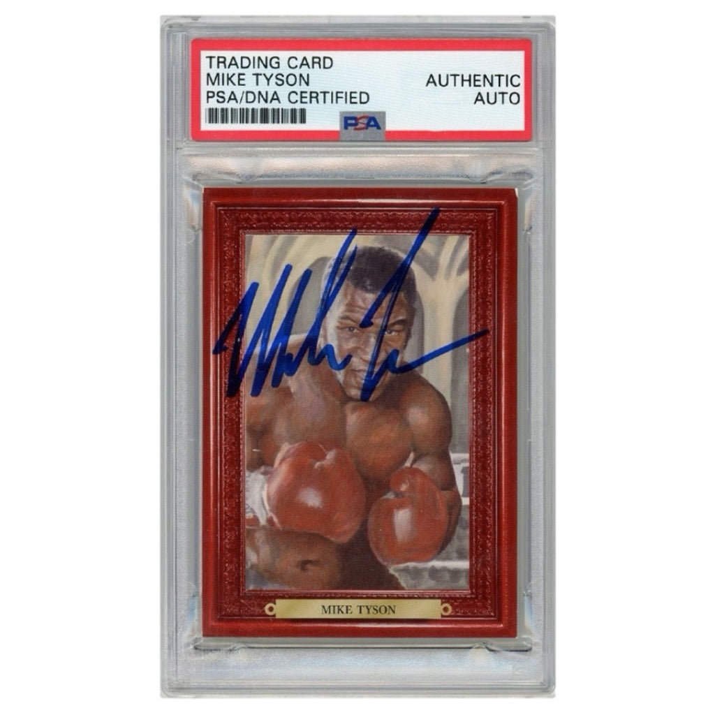 Mike Tyson 2010 Ringside Autographed Card PSA Authenticated