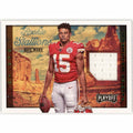 Patrick Mahomes 2017 Panini Playoff Rookie Stallions Patch Card