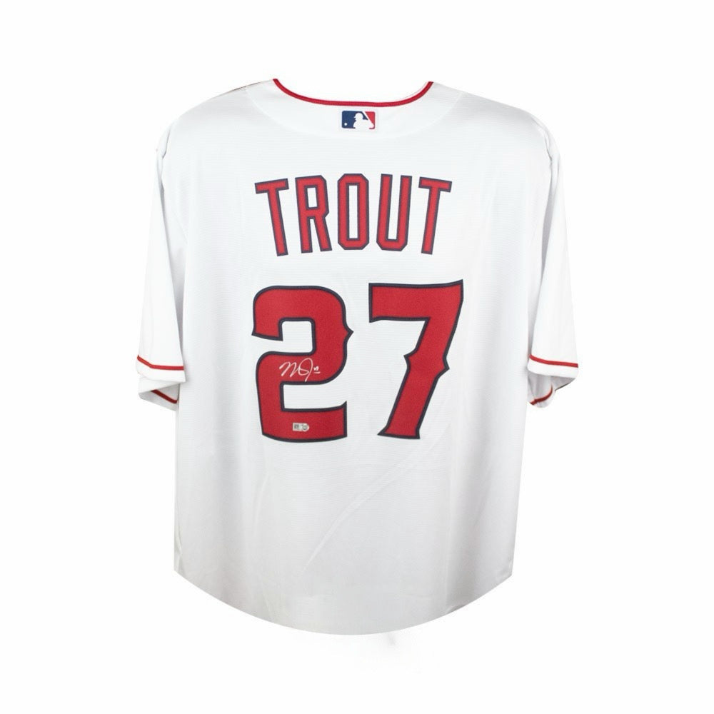 Mike Trout Autographed LA Angels Nike MLB Jersey - MLB Authenticated