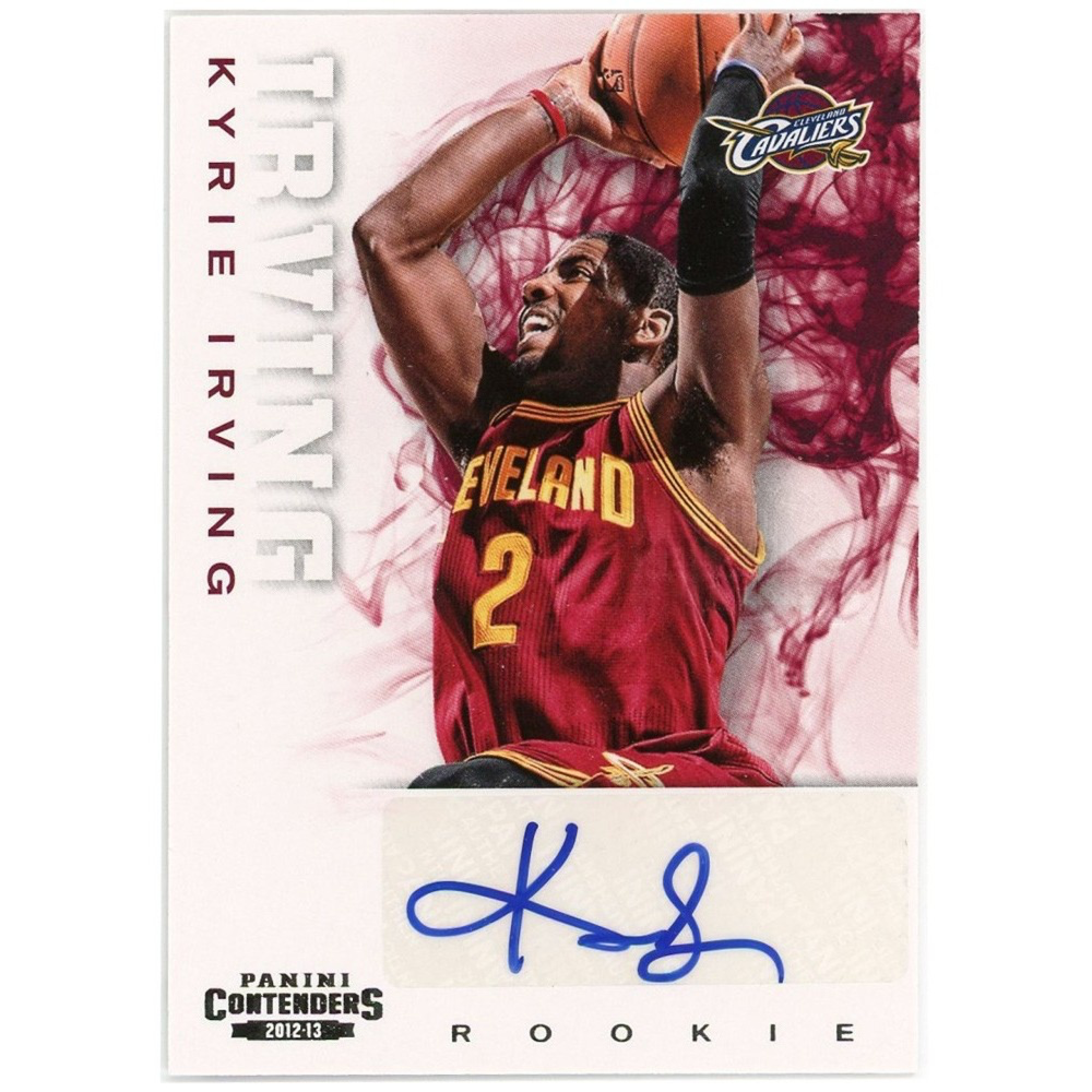 Kyrie Irving 2012-13 Rookie Panini Contenders Autographed Card