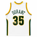 Kevin Durant Autographed Seattle Supersonics Mitchell & Ness NBA Jersey - Beckett Authenticated (White)