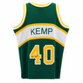 Shawn Kemp Autographed Seattle Supersonics Mitchell & Ness NBA Jersey - Beckett Authenticated