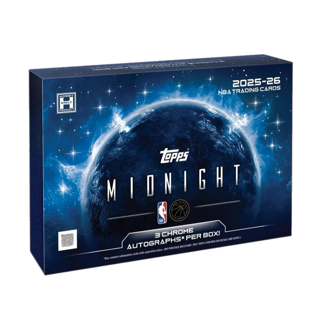 2025-26 Topps Midnight Basketball Hobby Box Factory Sealed