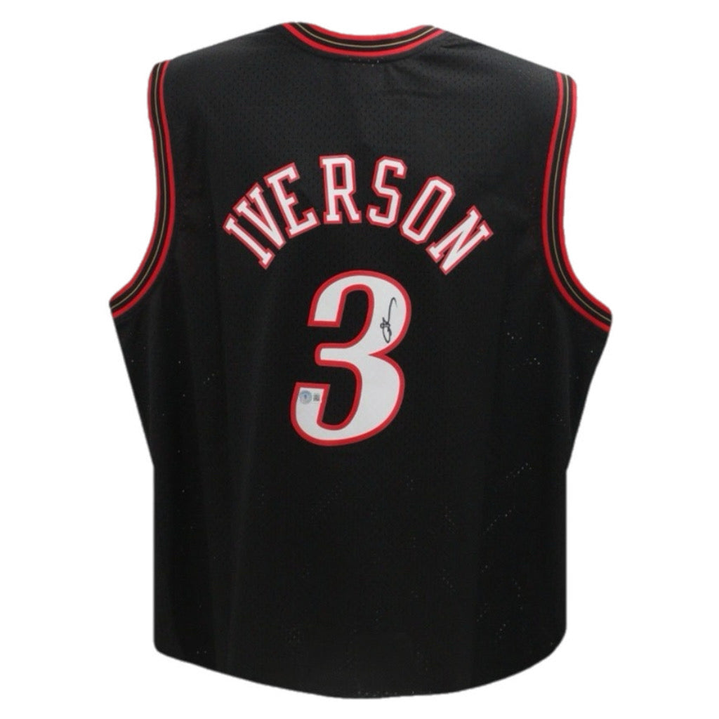 Allen Iverson Autographed Philadelphia 76ers Mitchell & Ness NBA Jersey - Beckett Authenticated
