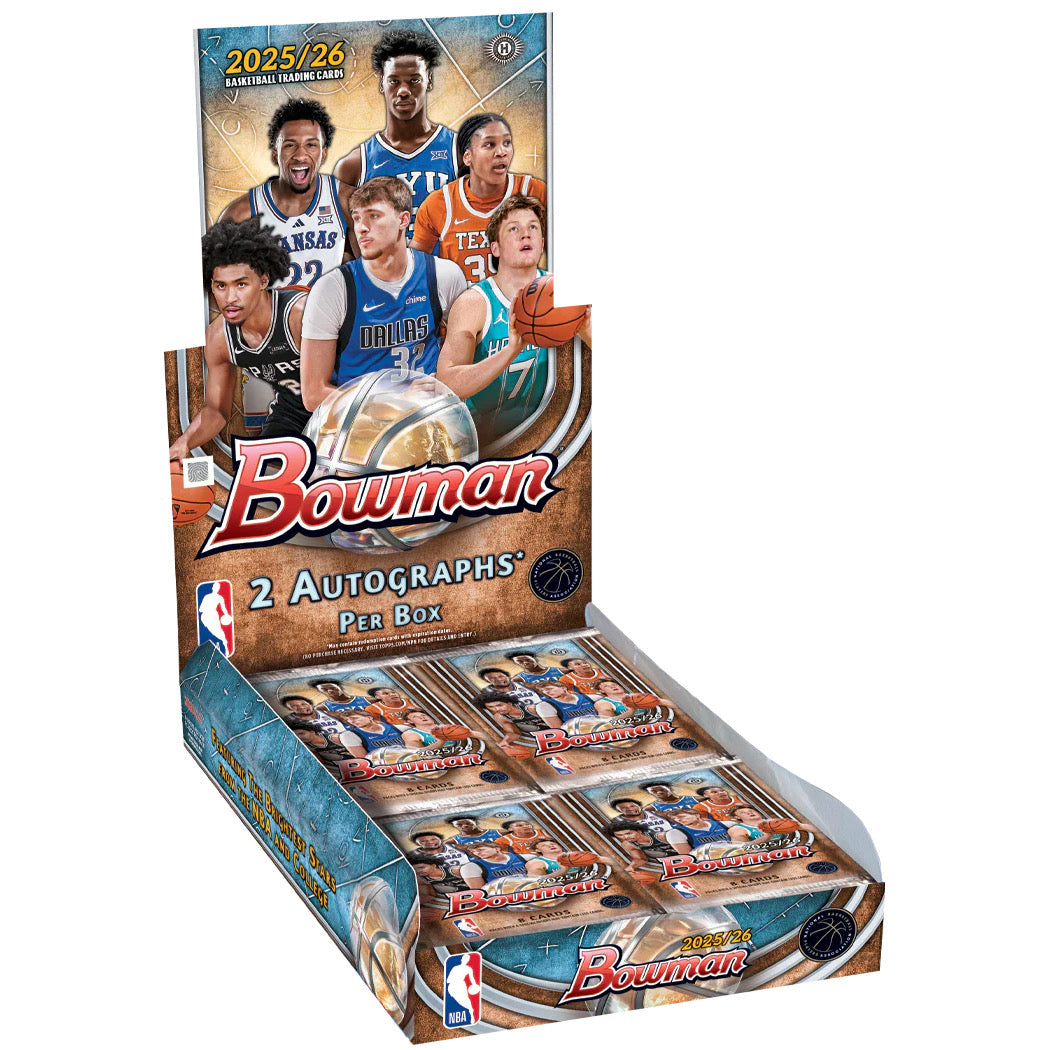 2025-26 Bowman Basketball Hobby Box Factory Sealed