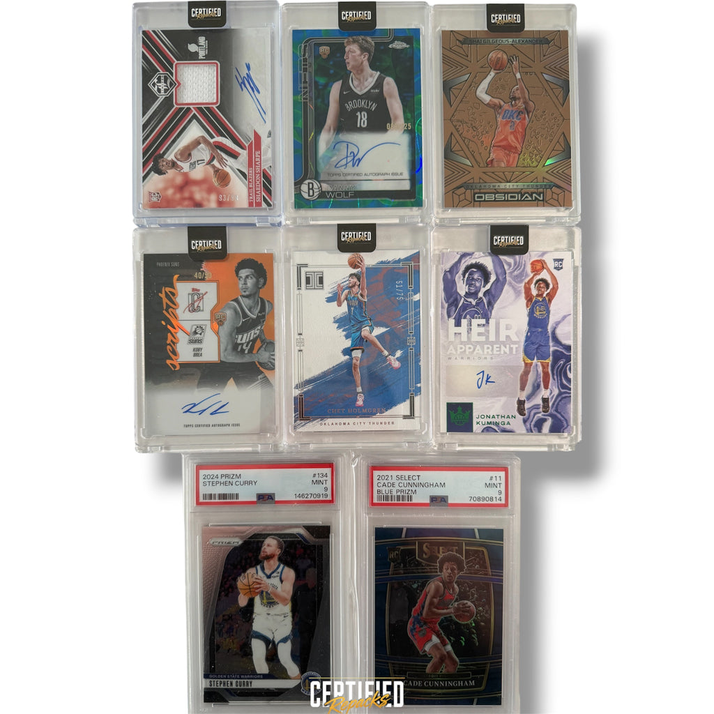Certified Repacks - Debut Basketball Edition