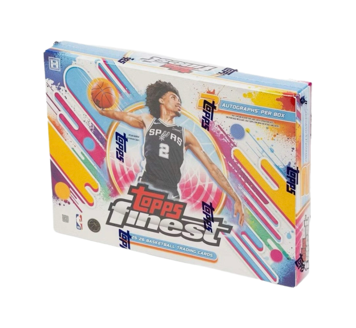 2025-26 Topps Finest Basketball Hobby Box Factory Sealed
