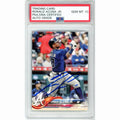 Ronald Acuna Jr 2018 Topps Rookie Autographed Card PSA 10