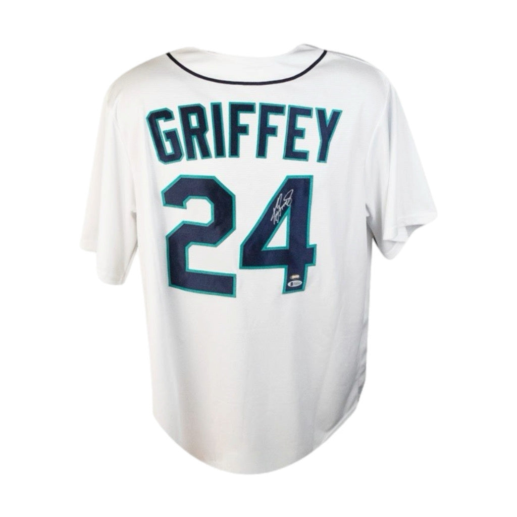 Ken Griffey Jr Autographed Seattle Mariners Nike MLB Jersey - Beckett Authenticated