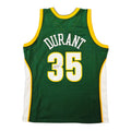 Kevin Durant Autographed Seattle Supersonics Mitchell & Ness NBA Jersey - Beckett Authenticated (Green)