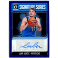 Luka Doncic 2018-19 Panini Donruss Optic Prizm Rookie Autographed Card