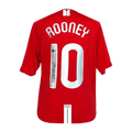Wayne Rooney Autographed Man United Nike Soccer Jersey - Beckett Authenticated